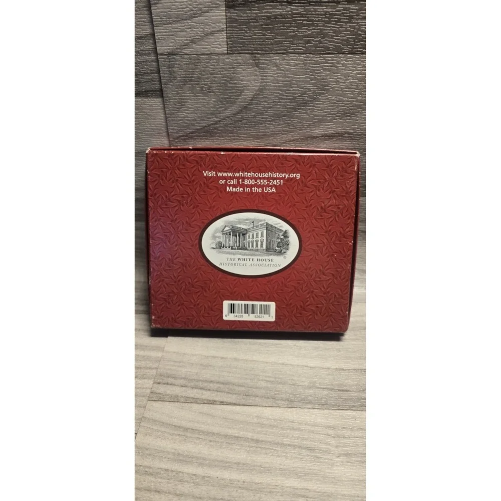 The White House Historical Assoc Christmas 3D Ornament 2013 Woodrow Wilson Boxed